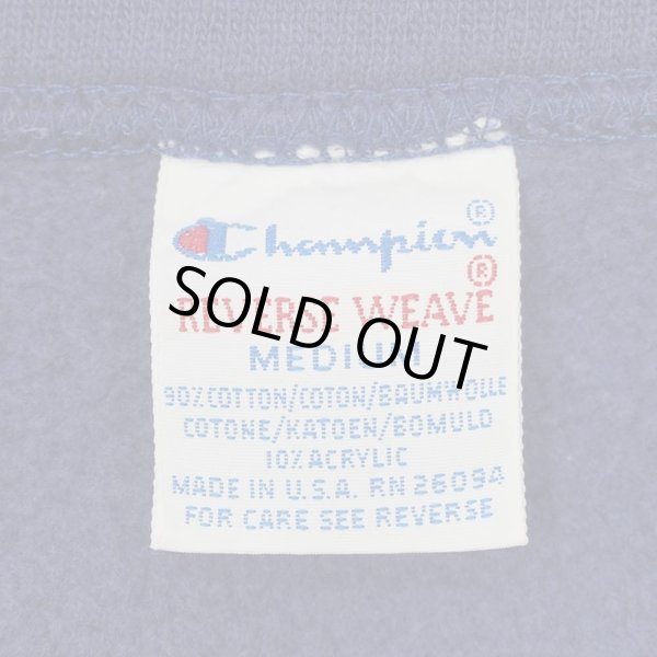 画像3: 90's Champion リバースウィーブパーカー "UCLA / FADE NAVY / MADE IN USA" (3)