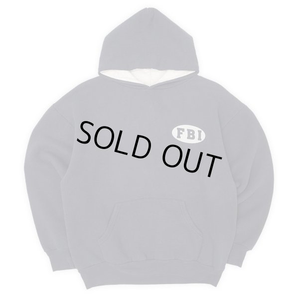 画像1: 90's FBI 両面プリント スウェットパーカー "MADE IN USA" (1)