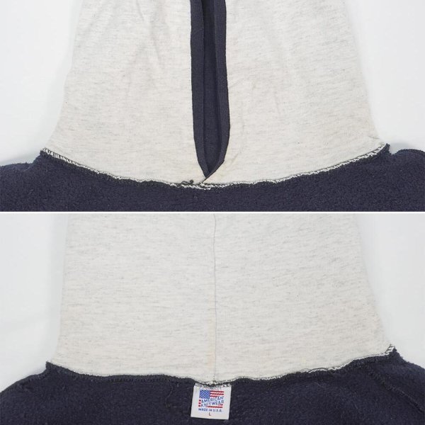 画像4: 90's FBI 両面プリント スウェットパーカー "MADE IN USA" (4)