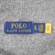 画像2: 00's Polo Ralph Lauren コットンフーディーサーマル "HEATHER GRAY" (2)