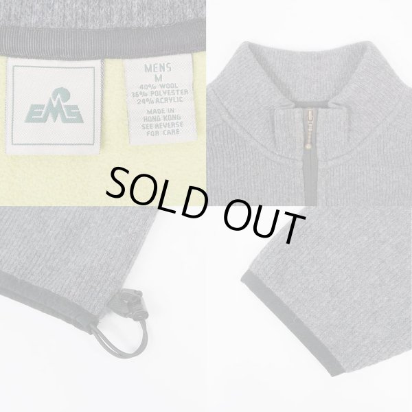 画像3: 00's EMS ハーフジップニット (3)
