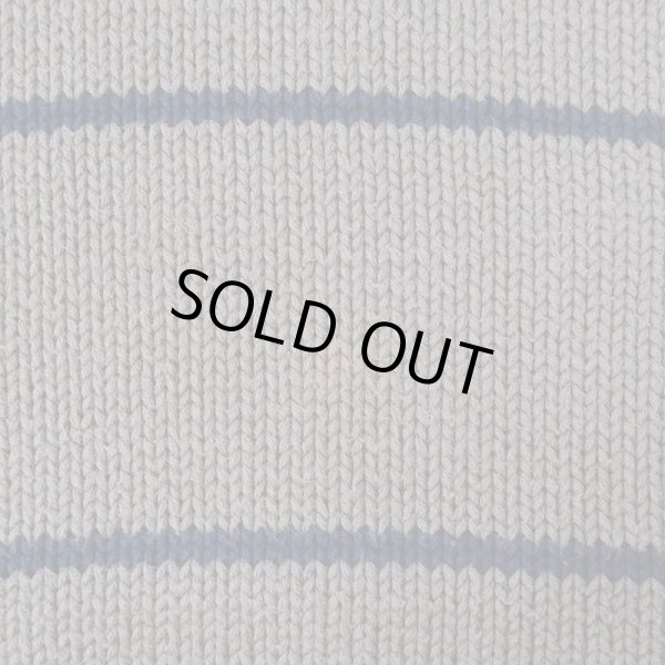 画像4: 00's L.L.Bean ボーダー柄 コットンニット (4)