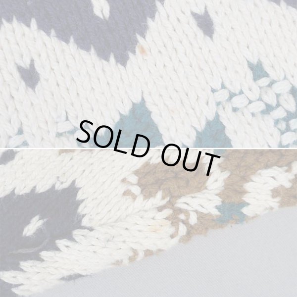 画像5: 90's Eddie Bauer ノルディック柄 コットンニット "黒タグ / MADE IN USA" (5)