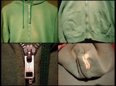 画像2: 50's〜60'sセパポケジップPARKA"GREEN"