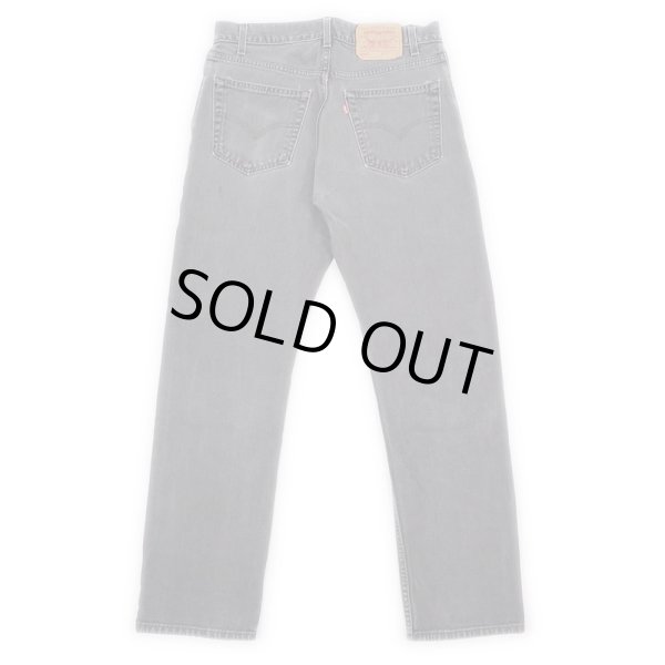 画像2: 90-00's Levi's 505 ブラックデニムパンツ (2)