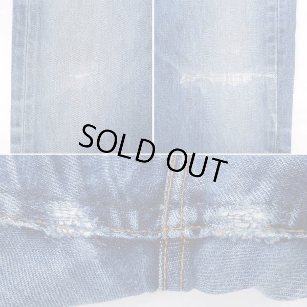 画像4: Early 00's Euro Levi's 501 デニムパンツ “鬼ヒゲ” (4)