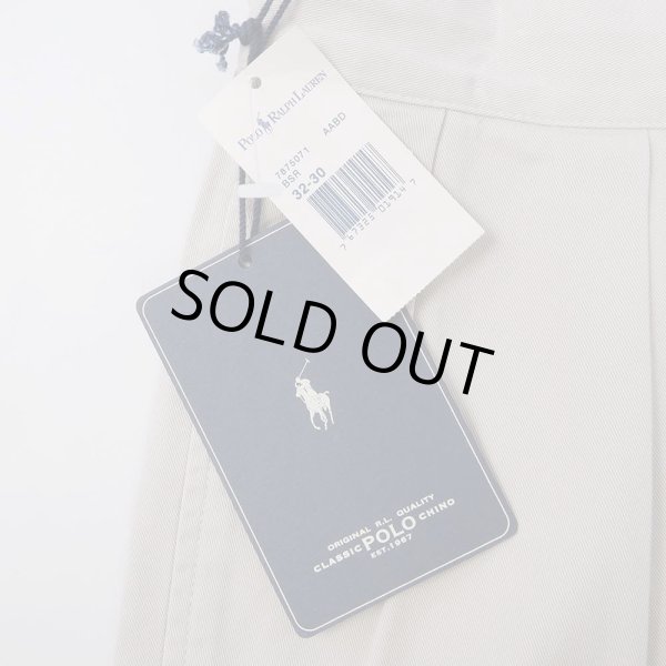 画像5: 90's Polo Ralph Lauren 2タック チノトラウザー "DEADSTOCK / ANDREW PANT" (5)
