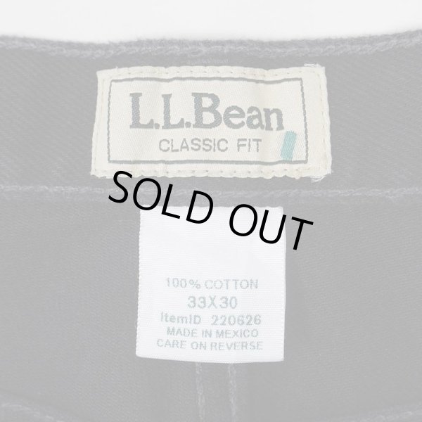 画像4: 00's L.L.Bean ブラックデニムパンツ "W33 L30" (4)