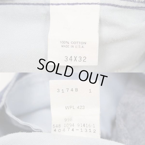 画像3: 90's DOCKERS 2タック デニムトラウザー "MADE IN USA" (3)