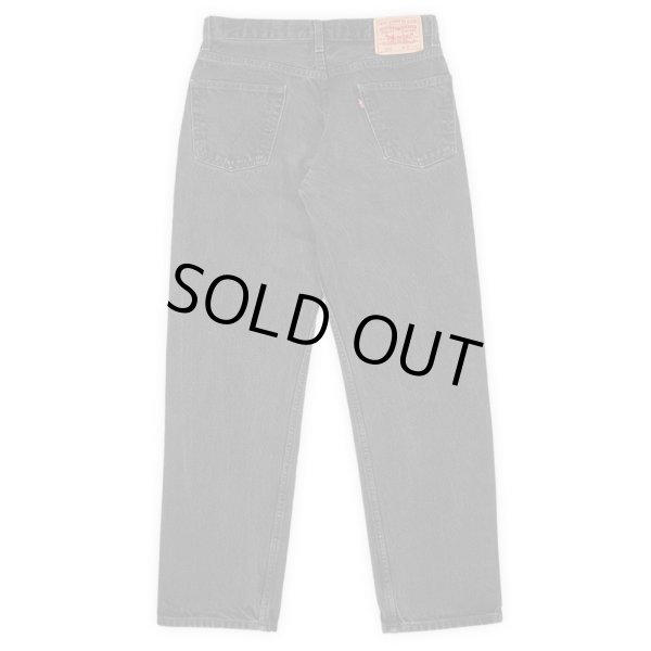 画像2: 00's Levi's 550 ブラックデニムパンツ "W31 L32" (2)