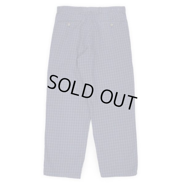 画像2: 90's Eddie Bauer チェック柄 2タックトラウザー "白タグ / W32" (2)