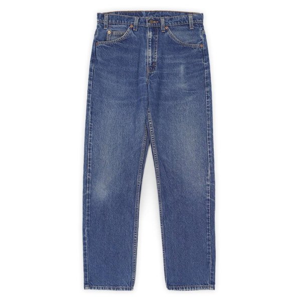 画像1: 90's Levi's 505 デニムパンツ "Orange Tab / W32 L32" (1)