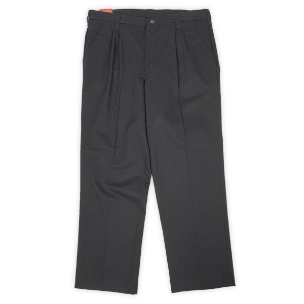 画像1: 00's RED KAP 2タック チノトラウザー "DEADSTOCK / BLACK" (1)
