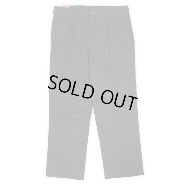 画像1: 00's RED KAP 2タック チノトラウザー "DEADSTOCK / BLACK" (1)