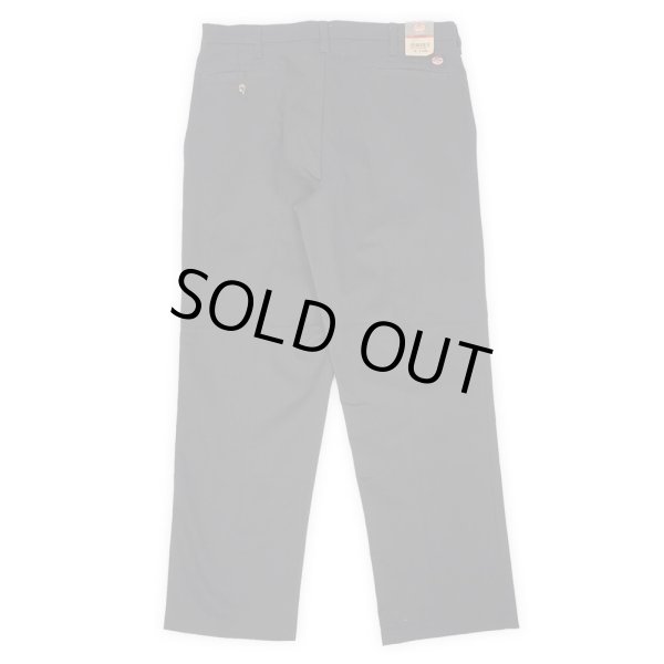 画像2: 00's RED KAP 2タック チノトラウザー "DEADSTOCK / BLACK" (2)