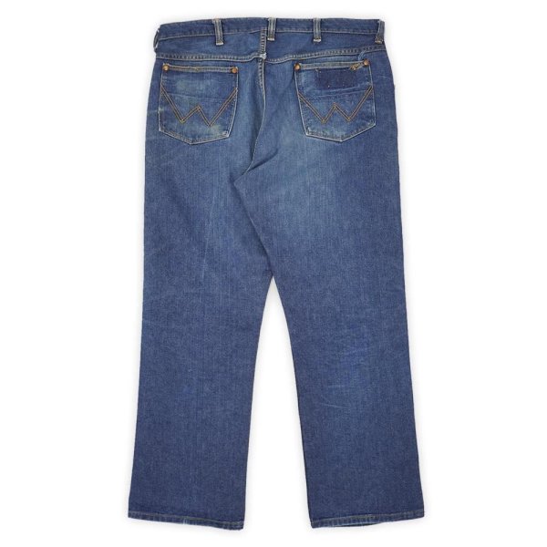 画像2: 60's Wrangler 13MWZ デニムパンツ "斜めベル / W38 L30" (2)