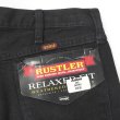 画像3: 90's RUSTLER 87625CB ブラックデニムパンツ "DEADSTOCK / MADE IN USA / W32 L32" (3)