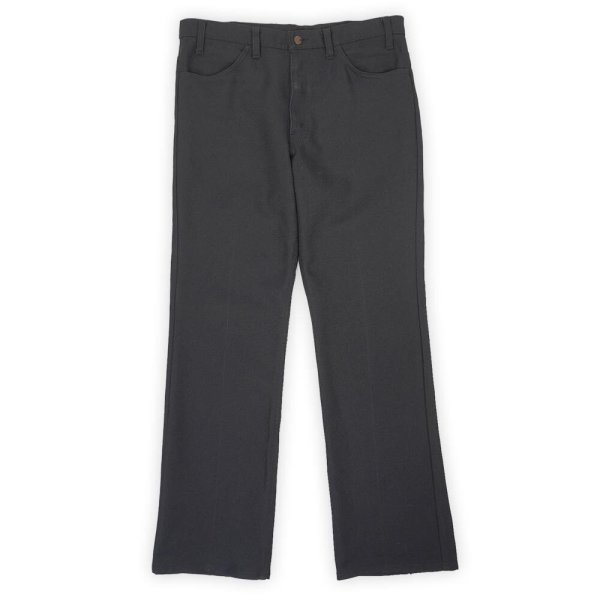 画像1: 90's Levi's 517-6159 ブーツカットパンツ "MADE IN USA / BLACK" (1)