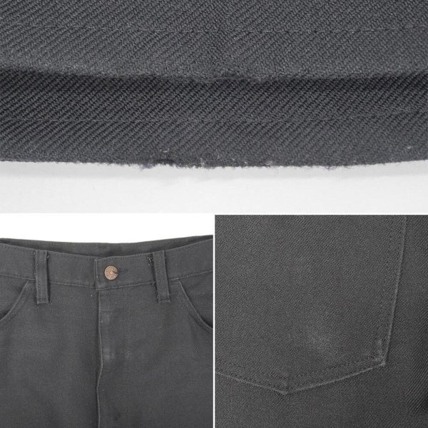 画像4: 90's Levi's 517-6159 ブーツカットパンツ "MADE IN USA / BLACK" (4)