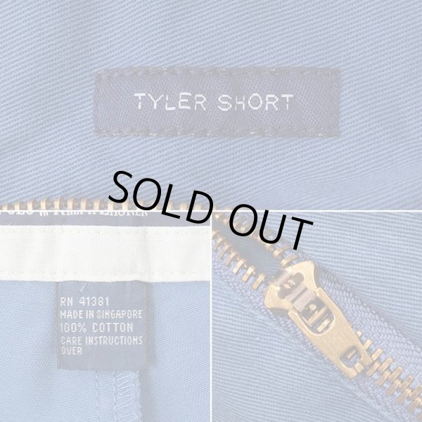 画像4: 90's Polo Ralph Lauren 2タック チノショーツ "TYLER SHORT / BLUE" (4)
