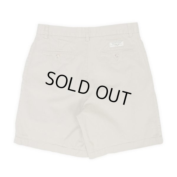 画像2: 00's Polo Ralph Lauren 2タック チノショーツ "TYLER SHORT / LIGHT BEIGE" (2)