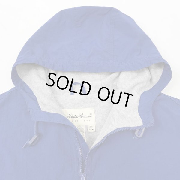 画像4: 90's Eddie Bauer ナイロンフーディージャケット "白タグ" (4)