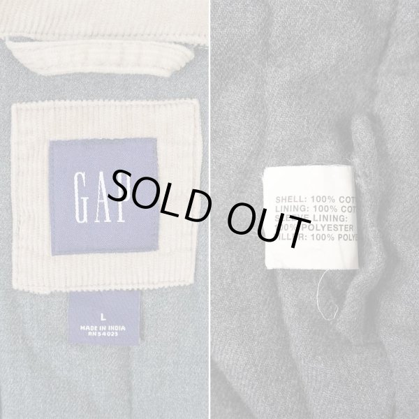 画像3: 00's OLD GAP パデッド コーデュロイジャケット (3)