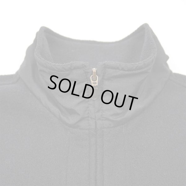 画像3: 90-00's Eddie Bauer フリースハーフコート "BLACK" (3)