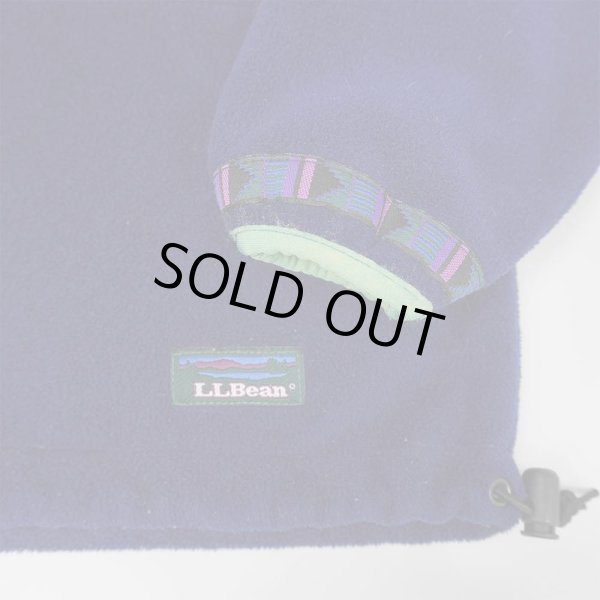 画像4: 90's L.L.Bean フリースアノラック "WINDBLOC SERIES / MADE IN USA" (4)