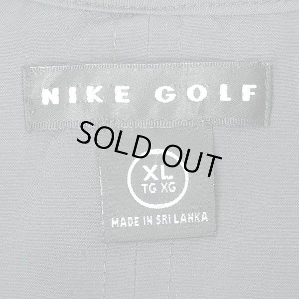画像2: 00's NIKE GOLF ヘンリーネック ナイロンプルオーバー (2)