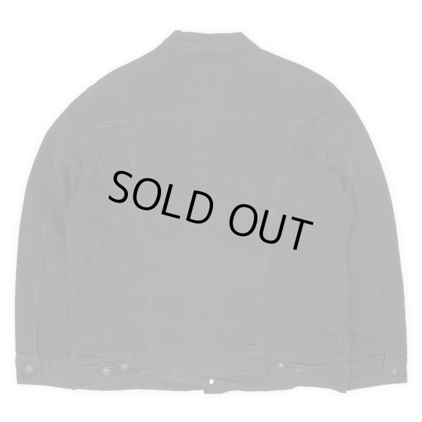 画像2: 00's Levi's ブラックデニムジャケット (2)