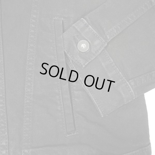 画像5: 00's Levi's ブラックデニムジャケット (5)