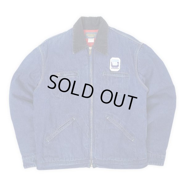 画像1: 70's OSHKOSH デニムワークジャケット "MADE IN USA / 44 LONG" (1)