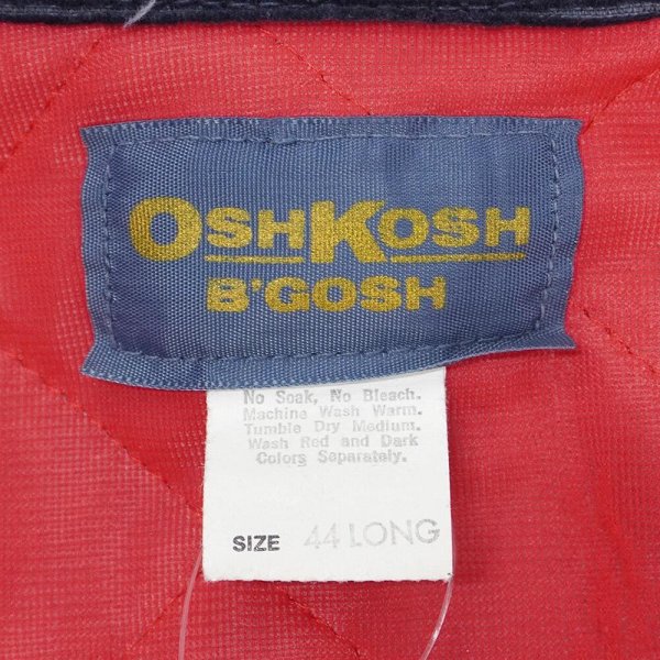 画像2: 70's OSHKOSH デニムワークジャケット "MADE IN USA / 44 LONG" (2)
