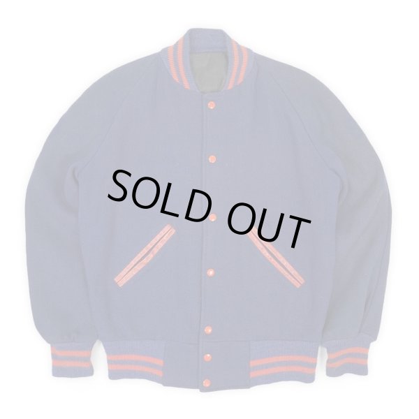 画像2: 70's MORGANTOWN MOHIGANS ウールスタジャン "Indian Head Patch" (2)