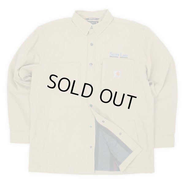 画像1: 00's Carhartt フリースライナー シャツジャケット (1)