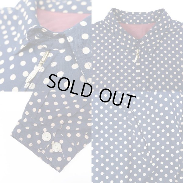 画像4: 90's OLD GAP レーヨン スウィントップ  "ポルカドット柄" (4)