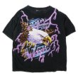 画像1: 90's AMERICAN THUNDER オーバープリントTシャツ "FEEL THE WIND" (1)