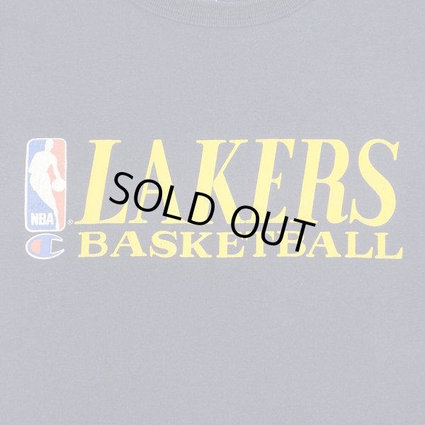 画像3: Late 90's LOS ANGELES LAKERS プリントTシャツ "Champion Body" (3)