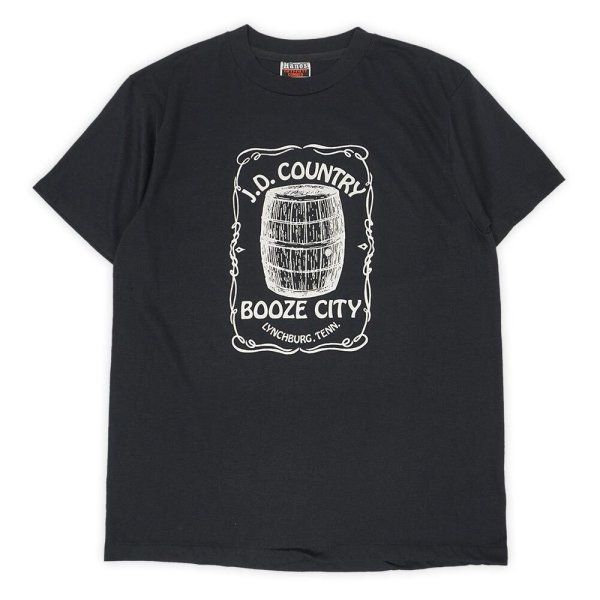 画像1: 80-90's J.D.COUNTRY BOOZE CITY プリントTシャツ "MADE IN USA" (1)