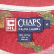 画像2: 90's CHAPS RALPH LAUREN 総柄 ポロシャツ (2)