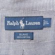 画像3: 90's Ralph Lauren ボタンダウンシャツ “BLAKE / 千鳥格子柄 / NAVY” (3)