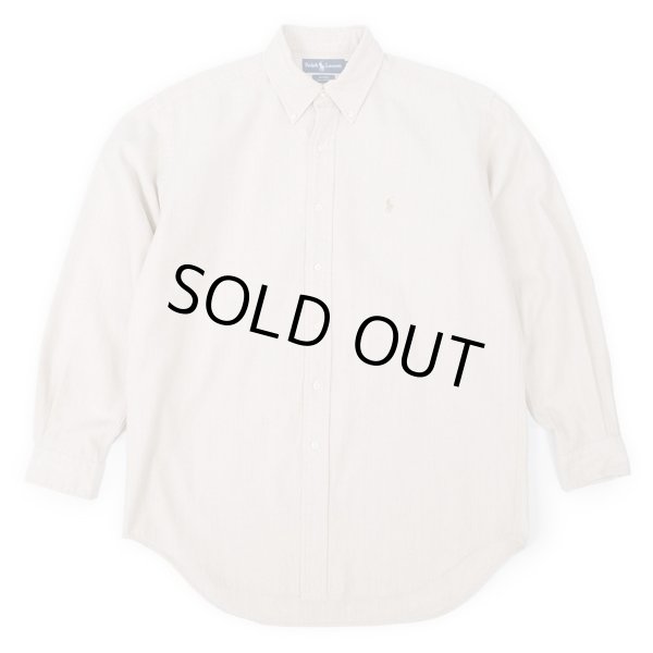 画像1: 90's Polo Ralph Lauren ボタンダウンシャツ “HBT / BLAKE” (1)