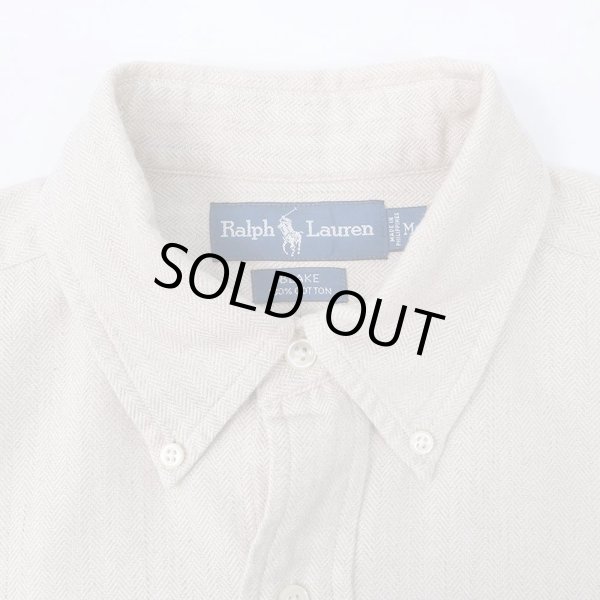 画像4: 90's Polo Ralph Lauren ボタンダウンシャツ “HBT / BLAKE” (4)