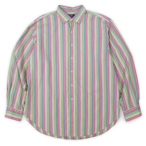 画像1: 90's Polo Ralph Lauren レギュラーカラーシャツ “PHILIP SPORT” (1)