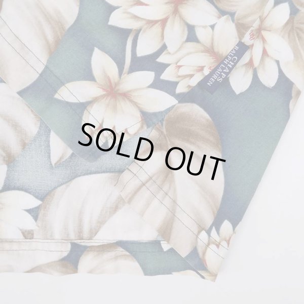 画像5: 90's CHAPS Ralph Lauren S/S 総柄 オープンカラーシャツ (5)