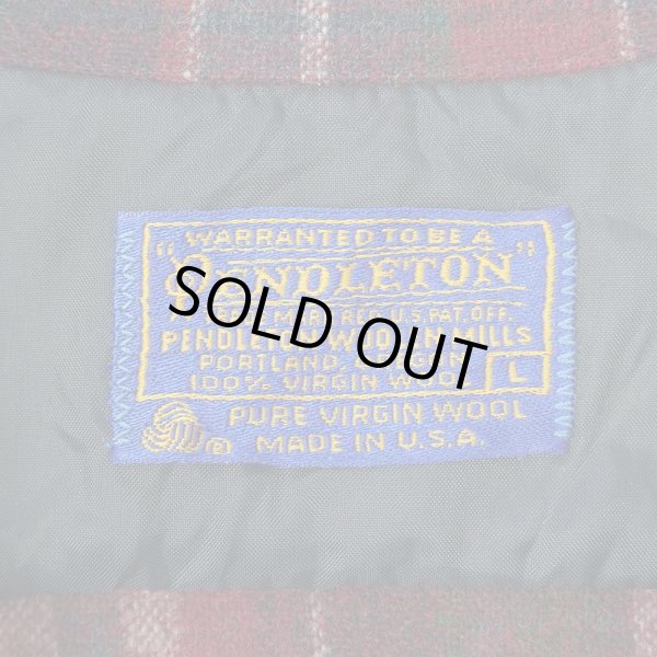 画像2: 70's Pendleton オープンカラー ウールシャツ "MADE IN USA" (2)