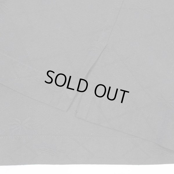 画像4: 00's Paradise Blue S/S オープンカラー シルクシャツ "BLACK" (4)