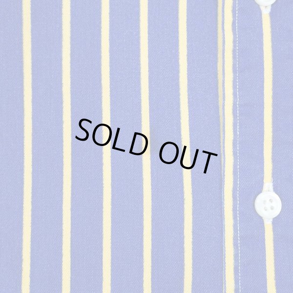 画像5: Early 90's Polo Ralph Lauren ボタンダウンシャツ "NAVY×YELLOW / STRIPE" (5)