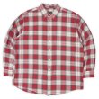 画像1: 90's J.CREW オンブレチェック柄 フランネルシャツ (1)